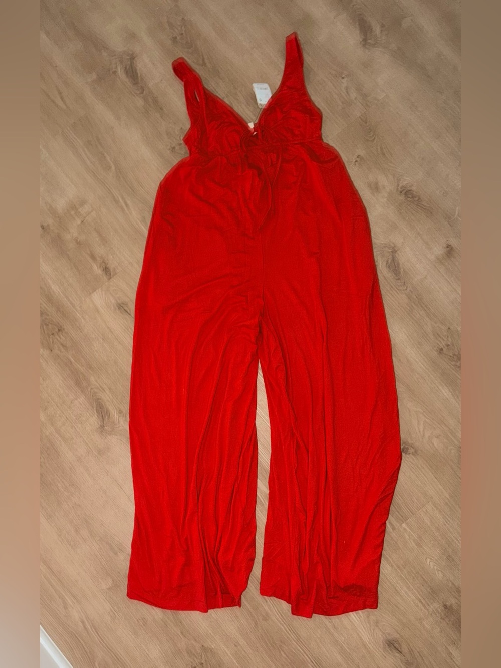 Free People Beach Wide-Leg Jumpsuit, NWT ($70)!